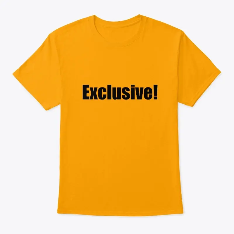 Exclusive T (Men/Unisex) Version A